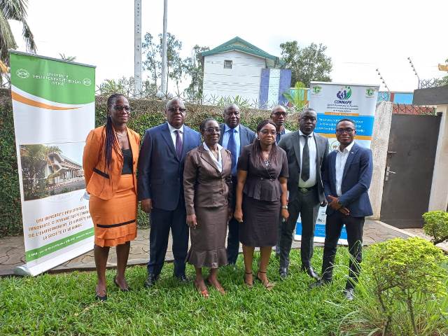 atelier validation CIV Equipes projet et CONNAPE avec le VP de lUFHB charg de la recherche et le SE du CONNAPE 1