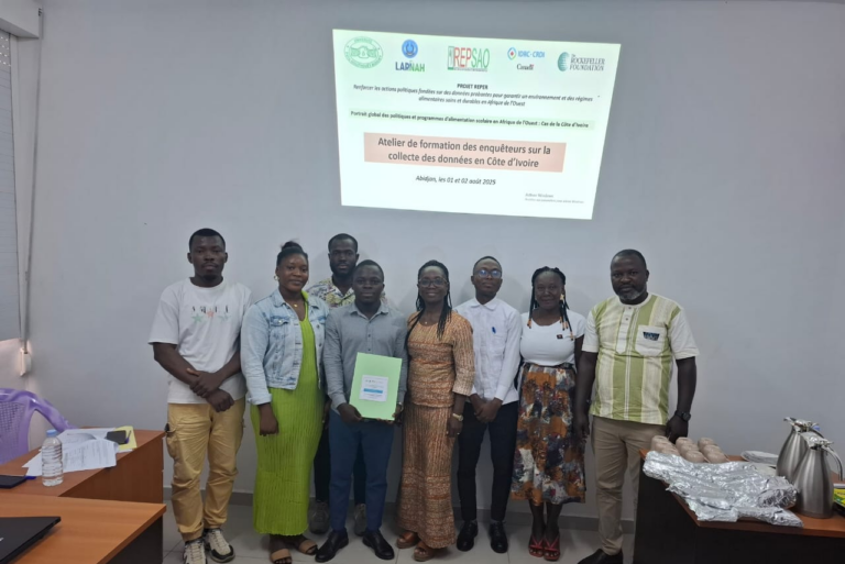 Atelier de formation de l’équipes du Projet REPER en Côte d’Ivoire